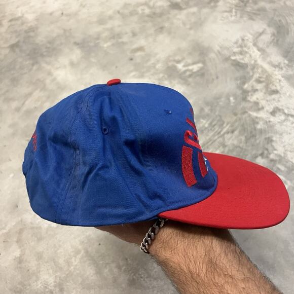 Vintage Football New York Giants Team NFL Adjustable Snapback Cap Hat 90s - Picture 6 of 7